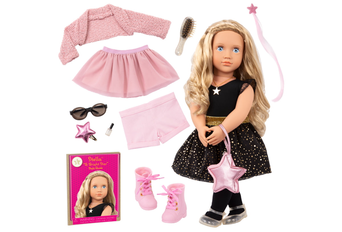 OG CLASSIC DOLL STELLA & GIFT SET 18INCH BLONDE