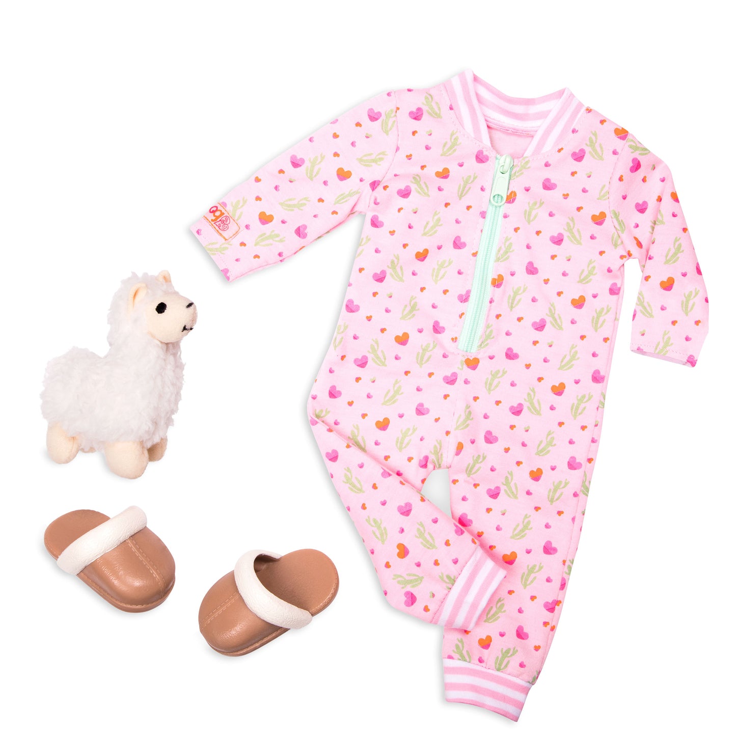 Onesie Pajama Outfit & Plush for 18-inch Dolls