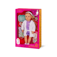 Posable 18-inch Spa Day Doll & Storybook Set