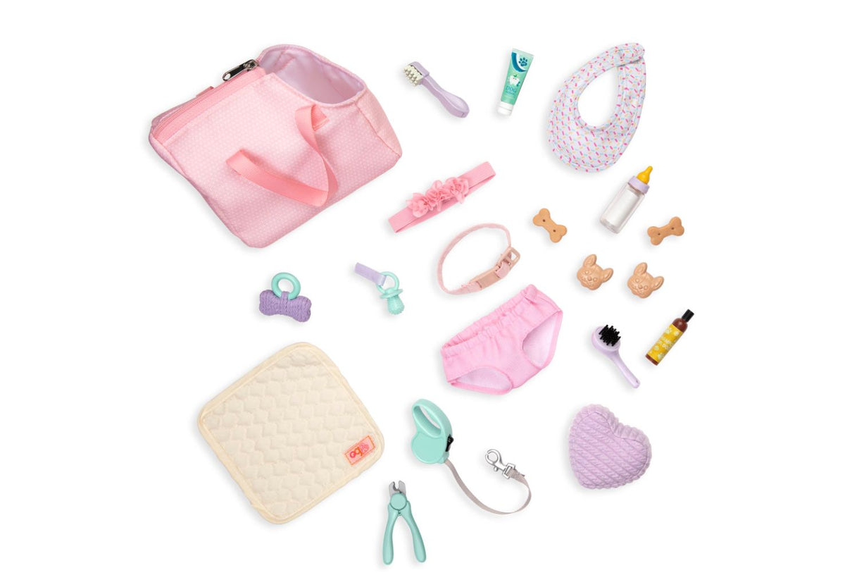 OG DELUXE PET CARE SET - HAPPY PUPPIES