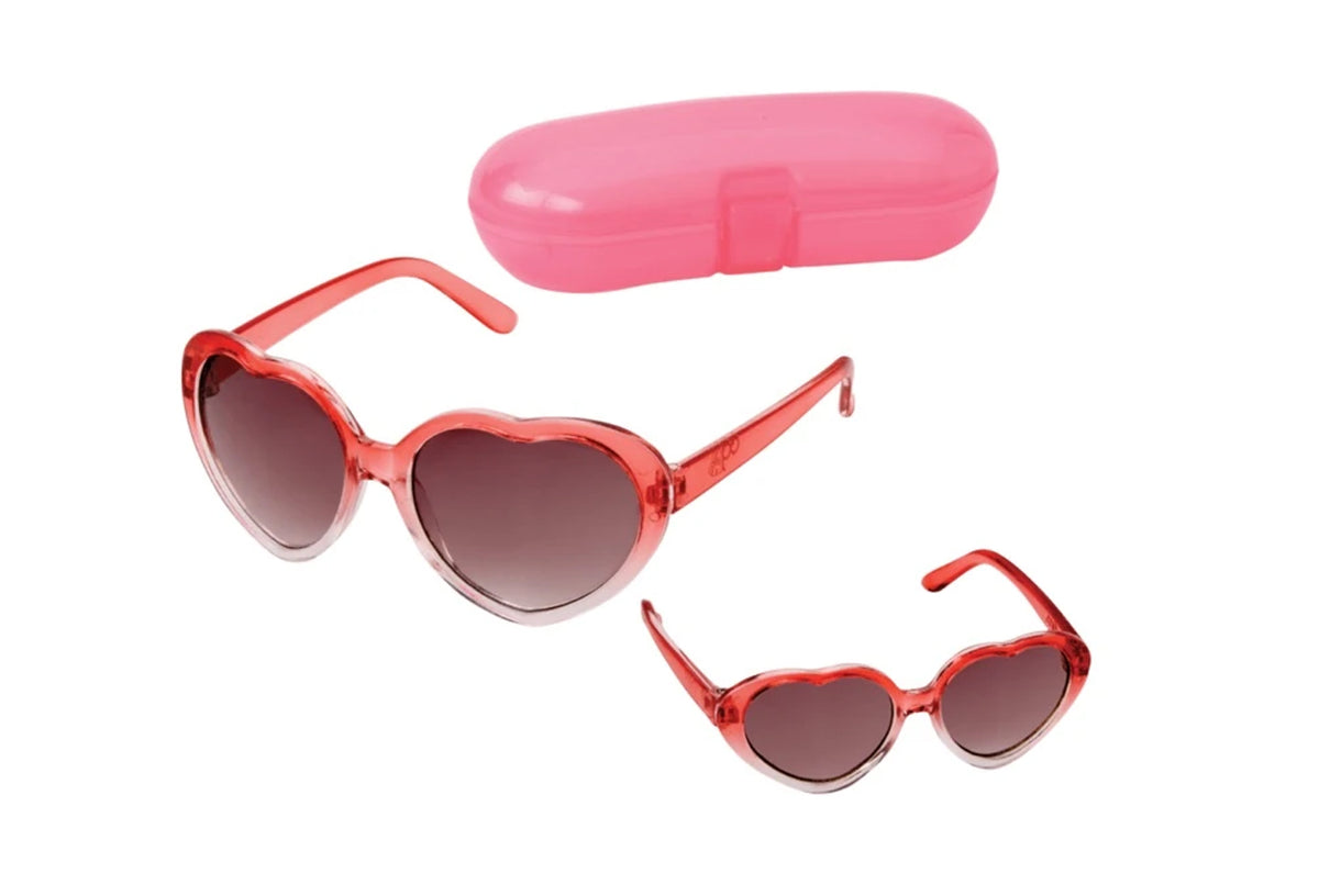 OG DOLL & GIRL HEART SHAPED SUNGLASSES