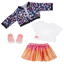 18-inch Doll Flower Jacket & Skirt Outfit