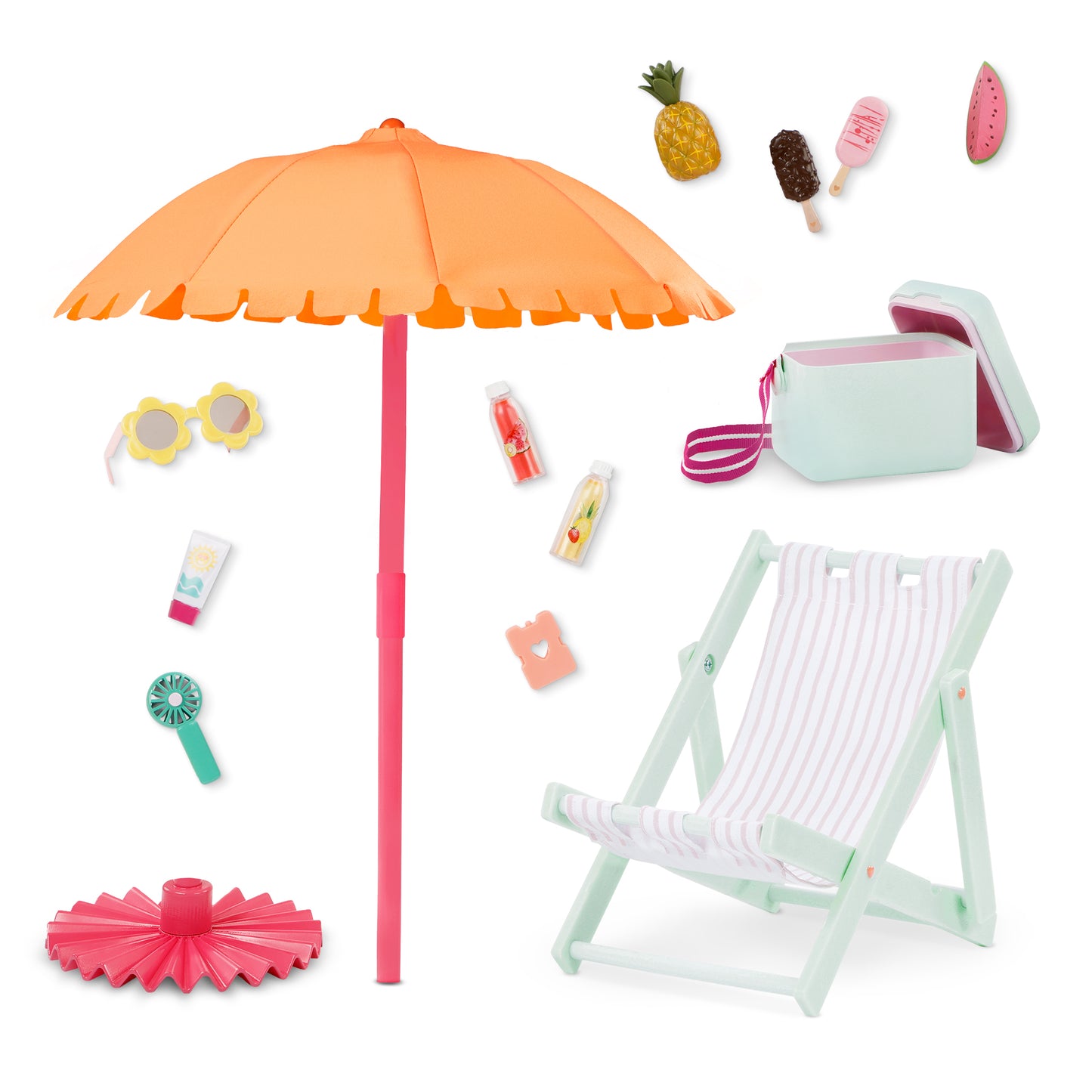 Outdoor Furniture & Accessories for 18-inch Dolls