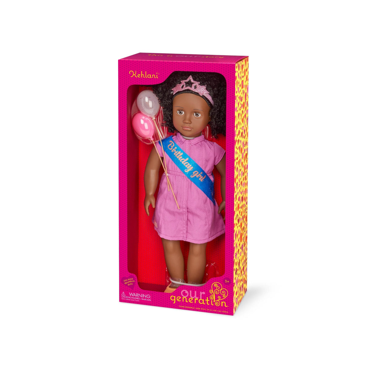 OG CLASSIC DOLL KEHLANI 18 INCH BLACK