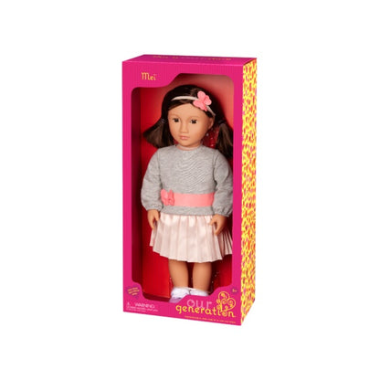 OG CLASSIC DOLL MEI 18INCH BROWN HAIR