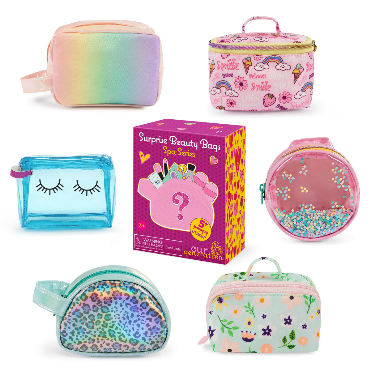 OG  MINI BLIND PACKS SURPRISE BEAUTY BAGS SPA SERIES