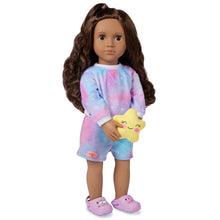 18-inch Doll in Tie-Dye Pajama
