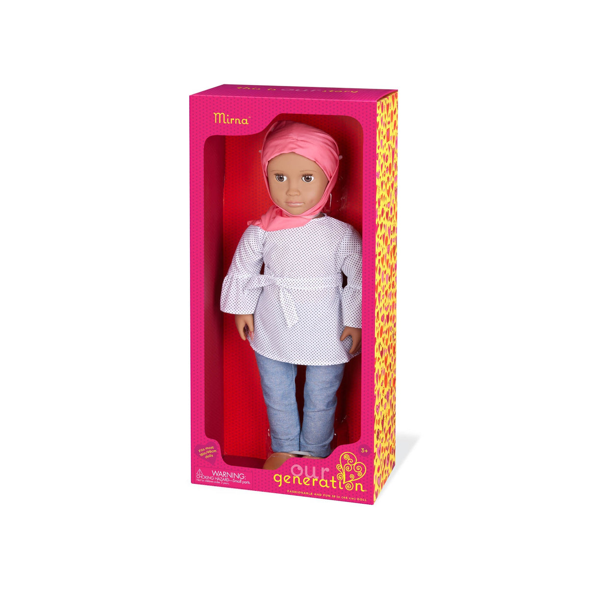 OG CLASSIC DOLL MIRNA 18INCH BLACK HAIR