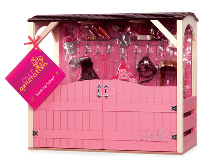 OG DELUXE SADDLE UP STABLES PLAYSET W/ ACCS