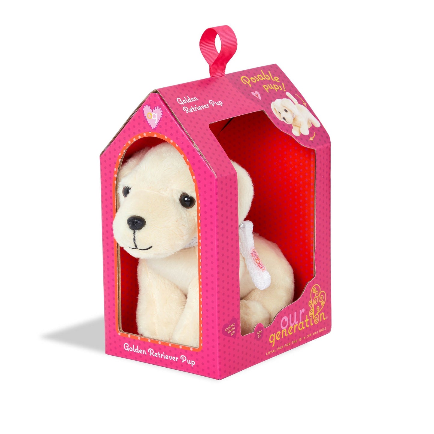 Pet Dog Plush with Posable Legs