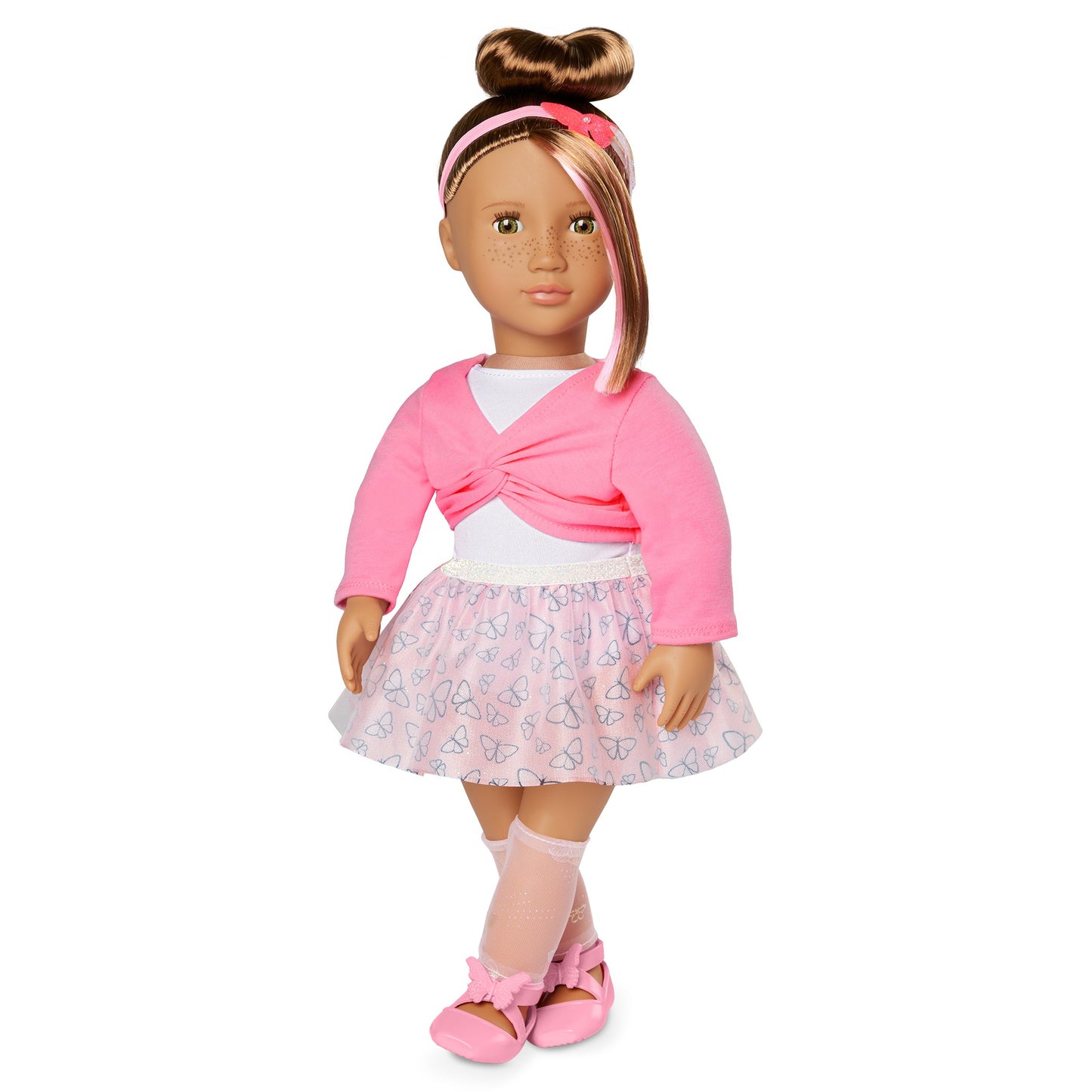 Doll w/ Butterfly Ballet Outfit, Mika