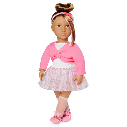 Doll w/ Butterfly Ballet Outfit, Mika