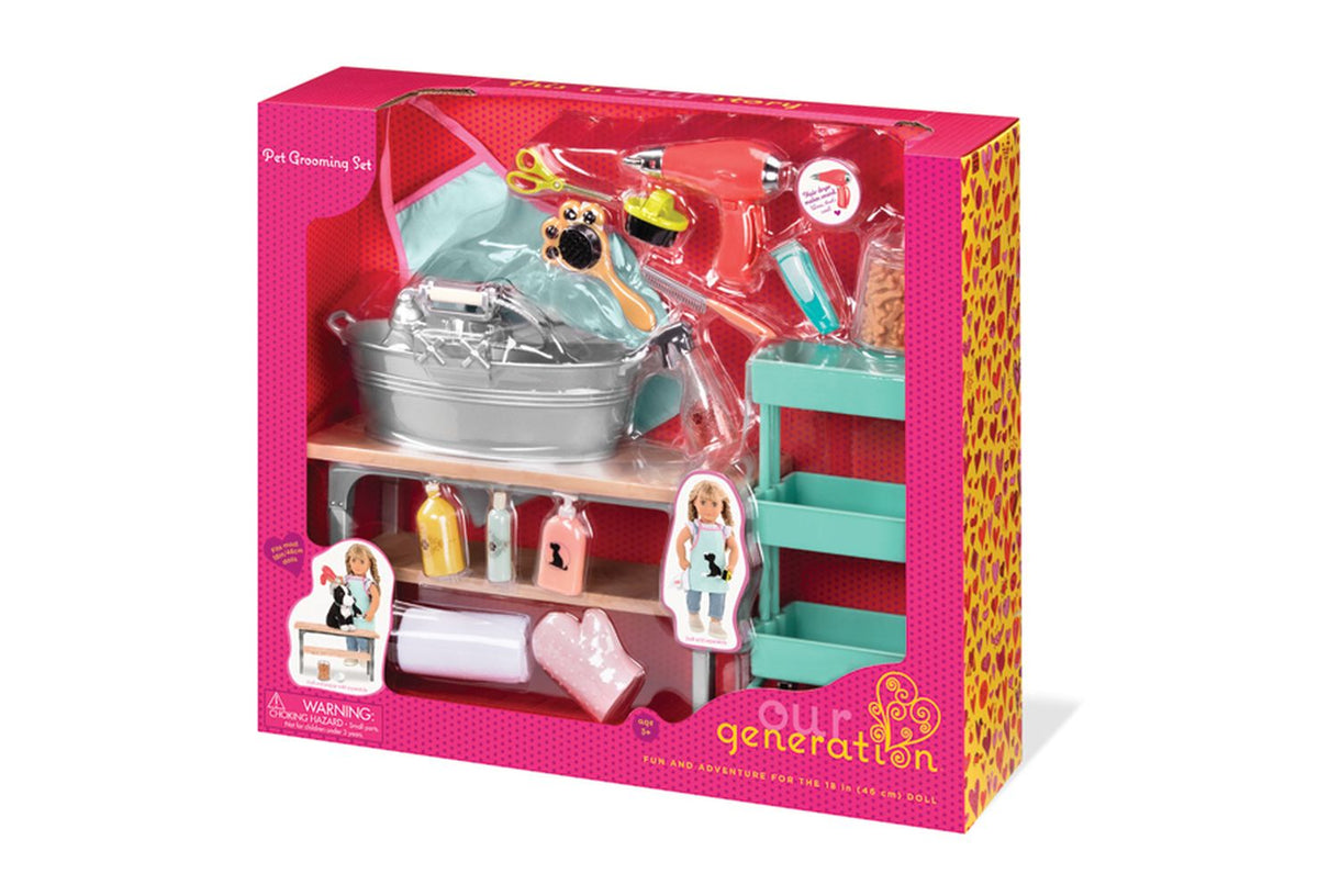 OG DELUXE PET GROOMING SET W/ ACCS