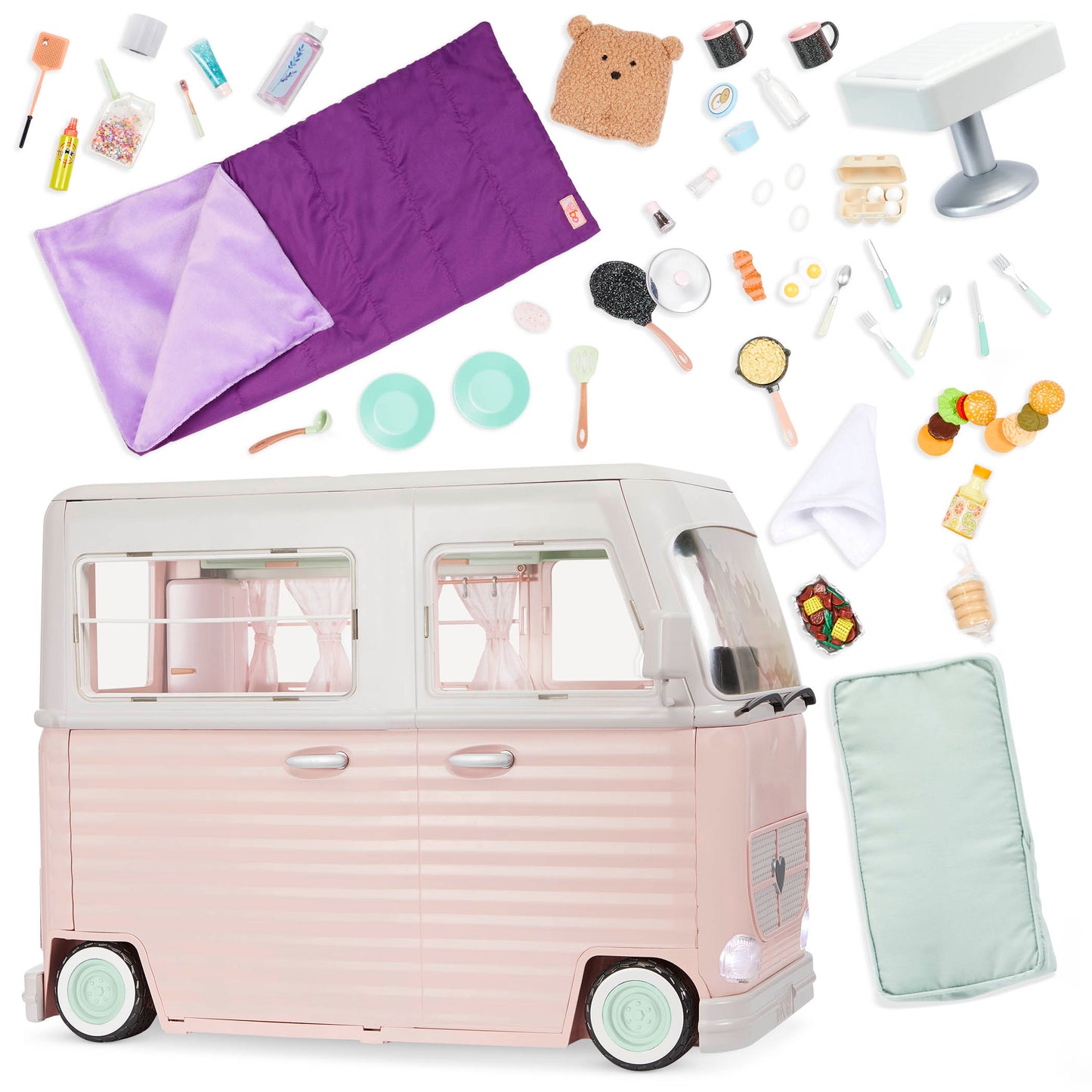 18-inch Doll Camper Playset with Electronics