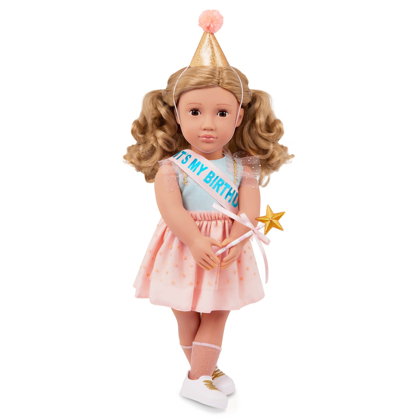 18-inch Birthday Party Doll & Accessories