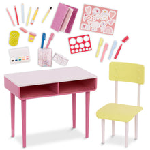 18-inch Doll Desk & Chair Set