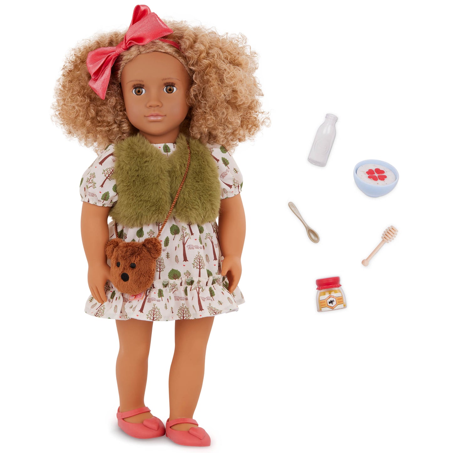 18-inch Doll with Goldilocks-inspired Accessories