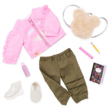 Pink Jacket & Backpack Set for 18" Dolls