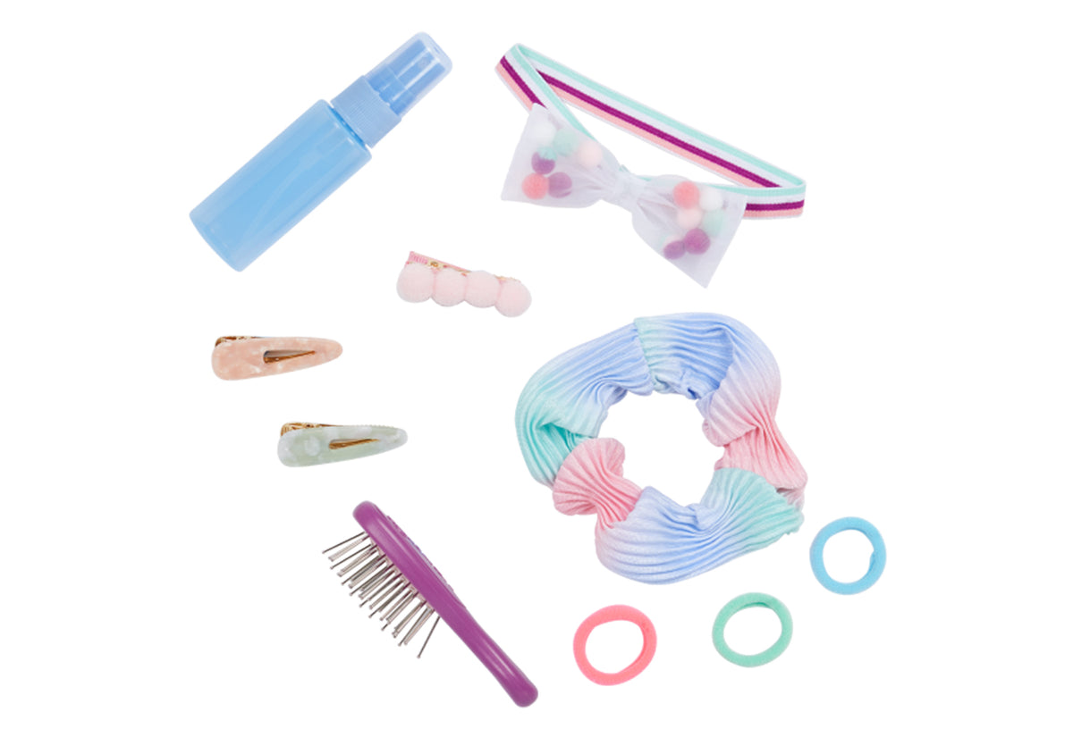 OG PASTEL HAIR ACCS SET - PRETTY POM POMS