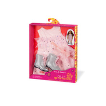 Confetti-Print Dress Outfit for 18-inch Dolls