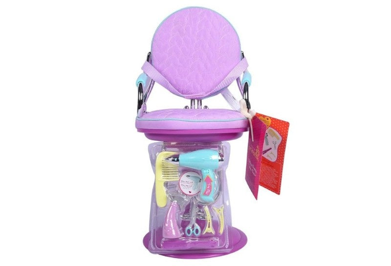 OG SITTING PRETTY SALON CHAIR LILAC HEARTS